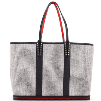 Christian Louboutin Cabata East West Tote Wool with Leather Large