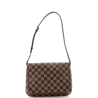 Louis Vuitton Musette Tango Handbag Damier