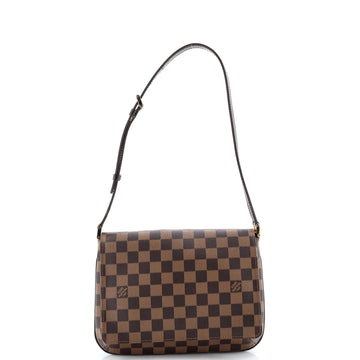 Louis Vuitton Musette Tango Handbag Damier