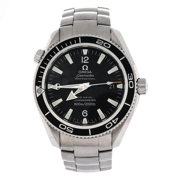 Omega Seamaster Professional Planet Ocean 600M Co-Axial Chronometer Automatic Watch Stainless Steel 42