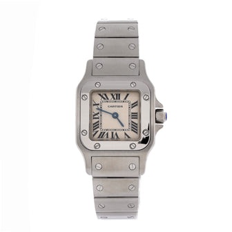 Cartier Santos de Cartier Galbee Quartz Watch Stainless Steel 24