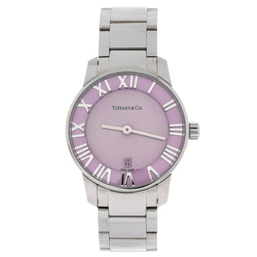 Tiffany & Co. Atlas 2-Hand Quartz Watch Stainless Steel 29