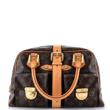 Louis Vuitton Manhattan Handbag Monogram Canvas GM