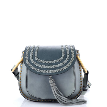 Chloe Hudson Handbag Whipstitch Leather Small