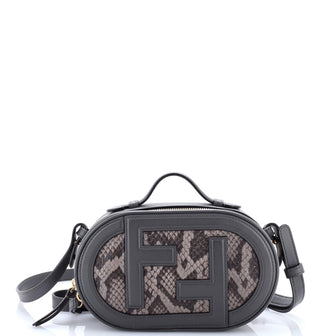 Fendi O'Lock Camera Bag Leather with Python Mini