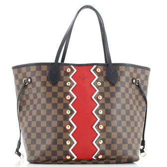 Louis Vuitton Neverfull NM Tote Limited Edition Damier Karakoram MM