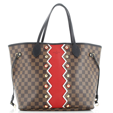 Louis Vuitton Neverfull NM Tote Limited Edition Damier Karakoram MM
