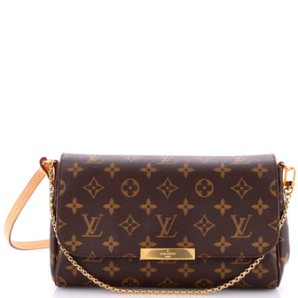 Louis Vuitton Favorite Handbag Monogram Canvas MM