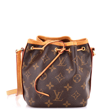 Louis Vuitton Noe Handbag Monogram Canvas Nano