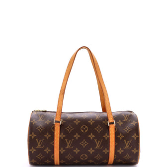 Louis Vuitton Papillon Handbag Monogram Canvas 30