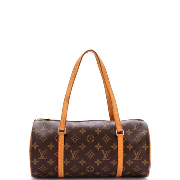 Louis Vuitton Papillon Handbag Monogram Canvas 30