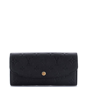 Louis Vuitton Emilie Wallet Monogram Empreinte Leather