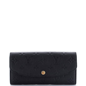 Louis Vuitton Emilie Wallet Monogram Empreinte Leather