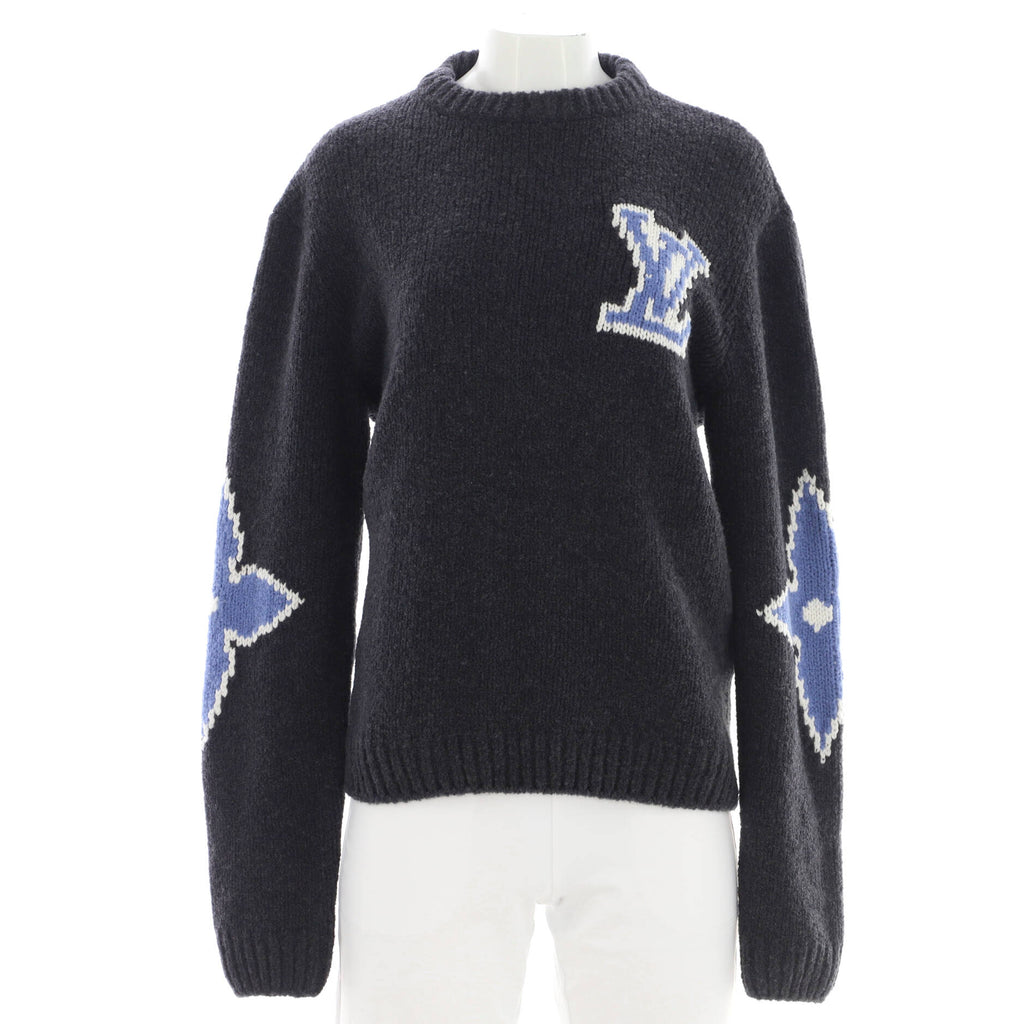 Louis Vuitton Women's LV Monogram Flower Crewneck Sweater