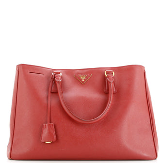 Prada Lux Open Tote Saffiano Leather Large