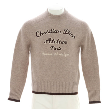 Christian Dior Men's Atelier Crewneck Sweater Wool