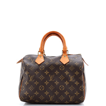 Louis Vuitton Speedy Handbag Monogram Canvas 25