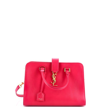 Saint Laurent Monogram Cabas Leather Baby