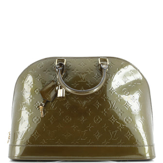 Louis Vuitton Alma Handbag Monogram Vernis GM