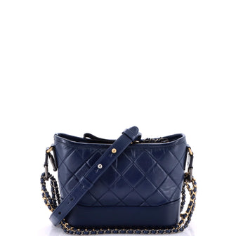 Chanel Gabrielle Hobo Quilted Aged Calfskin Small