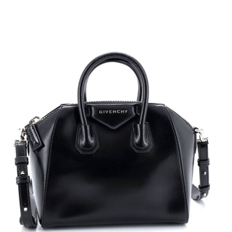 Givenchy Antigona Bag Glazed Leather Mini