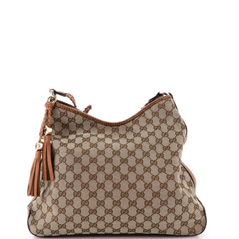 Gucci Marrakech Hobo GG Canvas Medium