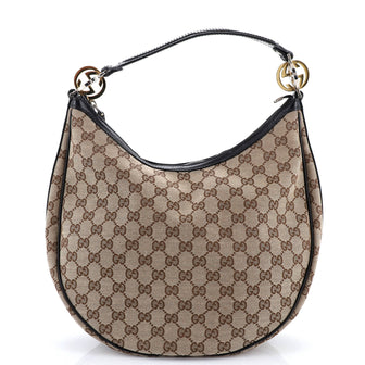 Gucci Twins Hobo GG Canvas Medium