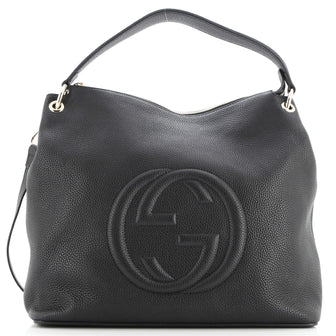 Gucci Soho Convertible Hobo Leather Large