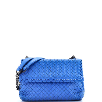 Bottega Veneta Olimpia Crossbody Bag Intrecciato Nappa Small