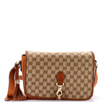 Gucci Marrakech Messenger Bag GG Canvas with Leather Medium