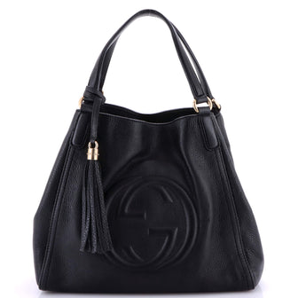 Gucci Soho Shoulder Bag Leather Medium