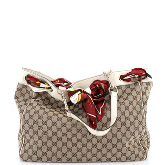 Gucci Positano Tote GG Canvas Large