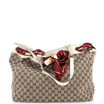 Gucci Positano Tote GG Canvas Large