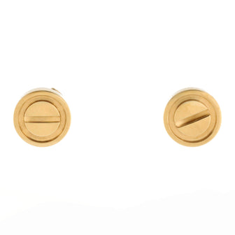 Cartier Love Stud Earrings 18K Yellow Gold