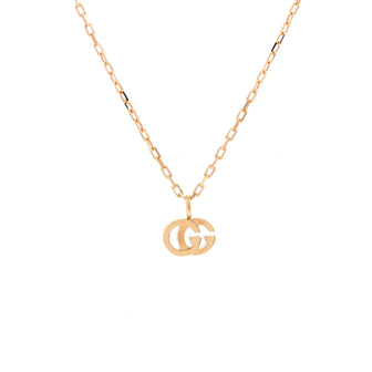 Gucci GG Running Necklace 18K Rose Gold