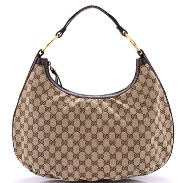 Gucci Interlocking Hobo GG Canvas Medium