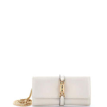 Gucci Jackie 1961 Continental Chain Wallet Leather