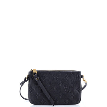 Louis Vuitton Pochette Accessoires Monogram Empreinte Leather Mini