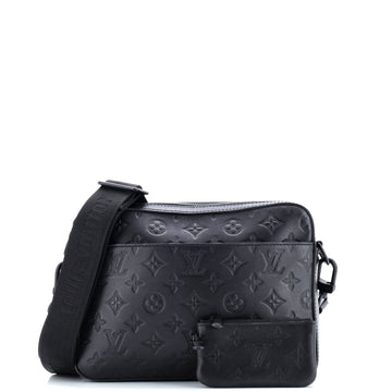 Louis Vuitton Duo Messenger Bag Monogram Shadow Leather