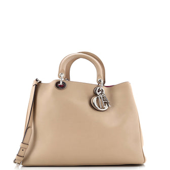 Christian Dior Diorissimo Tote Smooth Calfskin Large