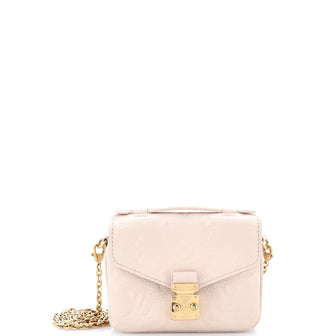 Louis Vuitton Micro Metis Monogram Empreinte Leather