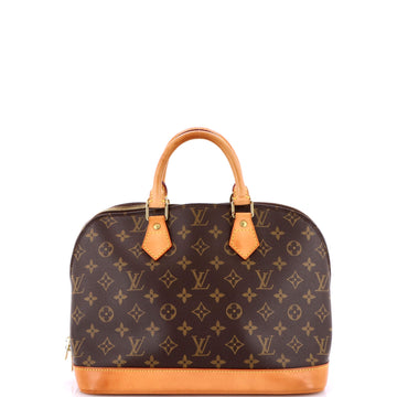 Louis Vuitton Alma Handbag Monogram Canvas PM