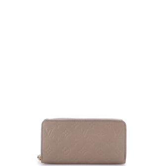 Louis Vuitton Zippy Wallet Monogram Empreinte Leather