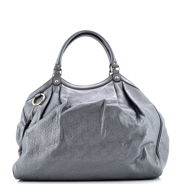 Gucci Sukey Tote Guccissima Leather Large