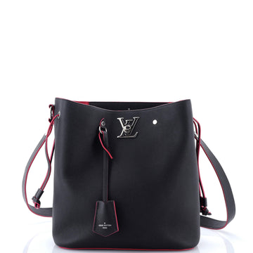 Louis Vuitton Lockme Bucket Bag Leather