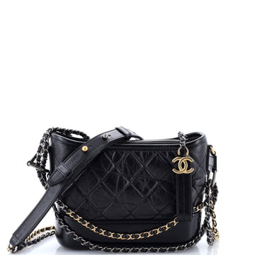 Chanel Gabrielle Hobo Quilted Aged Calfskin Small