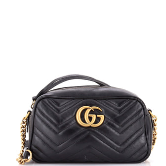 Gucci GG Marmont Shoulder Bag Matelasse Leather Small