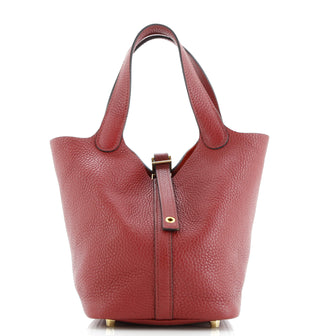 Hermes Picotin Lock Bag Clemence PM