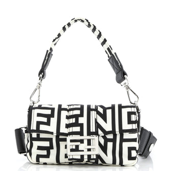 Fendi x Marc Jacobs Baguette NM Bag Printed Nylon