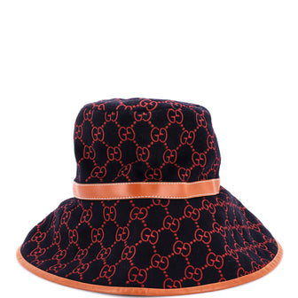 Gucci Wide Brim Hat GG Wool